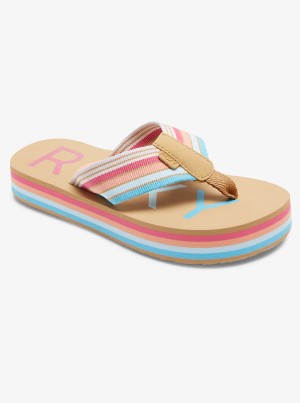 Girls' Roxy Chika Hi Sandals | 54189-RCGF