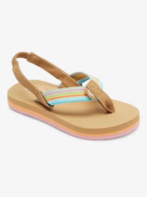 Girls' Roxy Colbee Sandals | 86520-BTJD