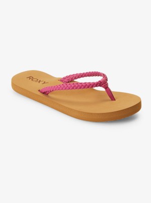 Girls' Roxy Costas Flip Flops | 38416-TMXB