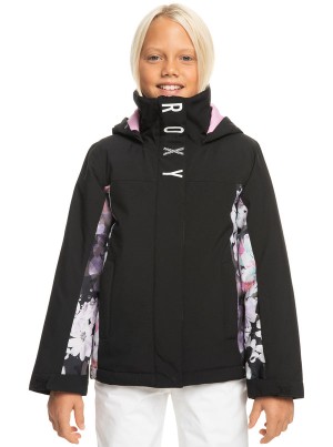 Girls' Roxy Galaxy Technical Snowboard Jackets | 90856-GLPS