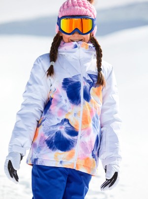 Girls' Roxy Greywood Technical Snowboard Jackets | 89475-IFMP