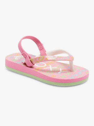 Girls' Roxy Pebbles Sandals | 02916-BJEN