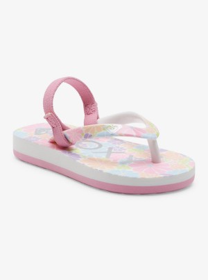 Girls' Roxy Pebbles Sandals | 75892-DJKQ