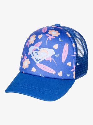 Girls' Roxy Sweet Emotions Trucker Hats | 29603-AJUS