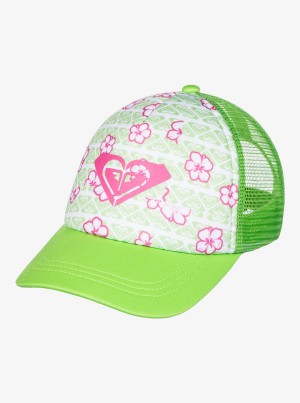 Girls' Roxy Sweet Emotions Trucker Hats | 57064-PDFM