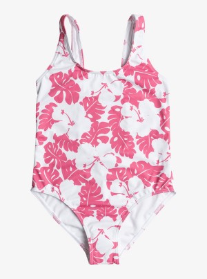 Girls' Roxy Totally Iconic One-Piece Swimwear | 26403-JVHF