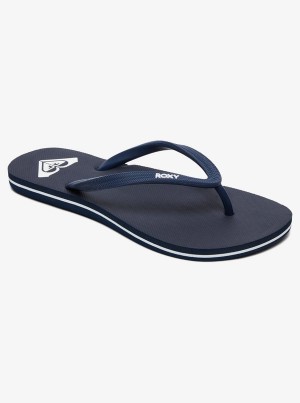 Roxy Azul Basic Flip Flops | 94256-ANHP