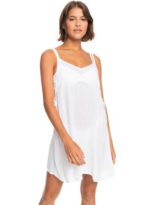 Roxy Beachy Vibes Solid Beach Cover-Up Dress | 05214-KNQE