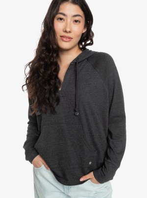 Roxy Destination Surf Long-Sleeve Hooded Hoodie | 25491-UZTD