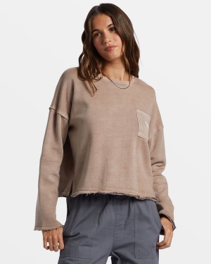 Roxy Doheny Crew Neck Loungewear | 15836-UAFC