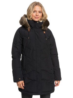 Roxy Ellie Longline Winter Jackets | 12059-ASHK