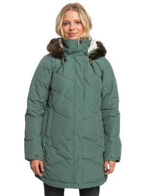 Roxy Ellie Longline Winter Jackets | 25308-FNBA