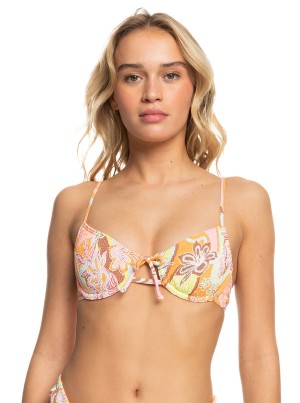 Roxy Floraldelic Underwired Bikini Tops | 78429-PLJN