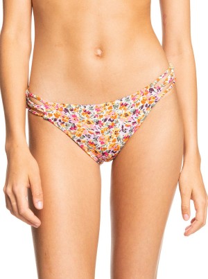 Roxy Printed Beach Classics Hipster Bikini Bottoms | 60391-VRXW