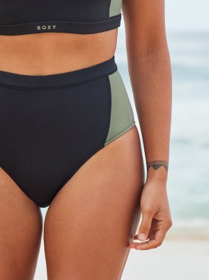 Roxy Pro Wave High Waist Bikini Bottoms | 50782-UMIQ