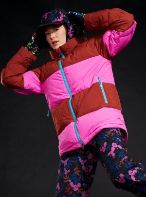 Roxy ROWLEY Block Puffer Technical Snowboard Jackets | 19765-BWLZ