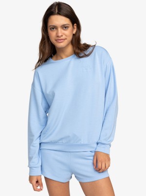 Roxy Surfing By Moonlight C Crew Neck Loungewear | 31920-QBTM