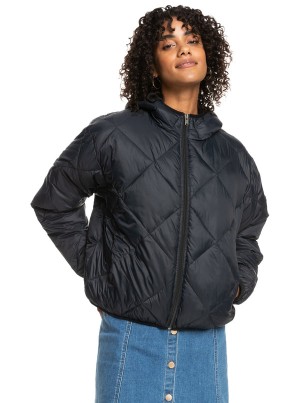 Roxy Wind Swept Lightweight Hooded Packable Jackets | 90734-RZUK