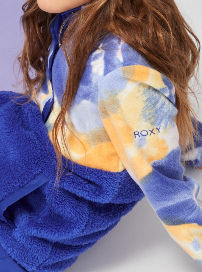 Girls' Roxy Alabama Technical Fleece Snowboard Jackets | 97063-YWOJ