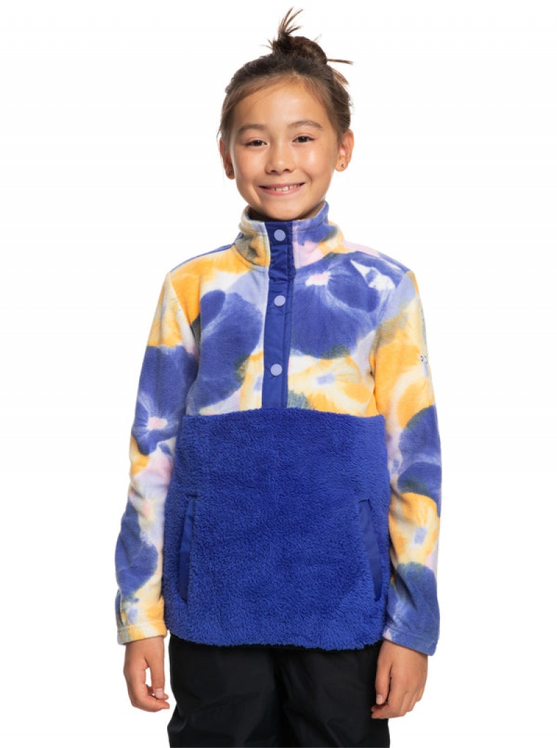 Girls' Roxy Alabama Technical Fleece Snowboard Jackets | 97063-YWOJ