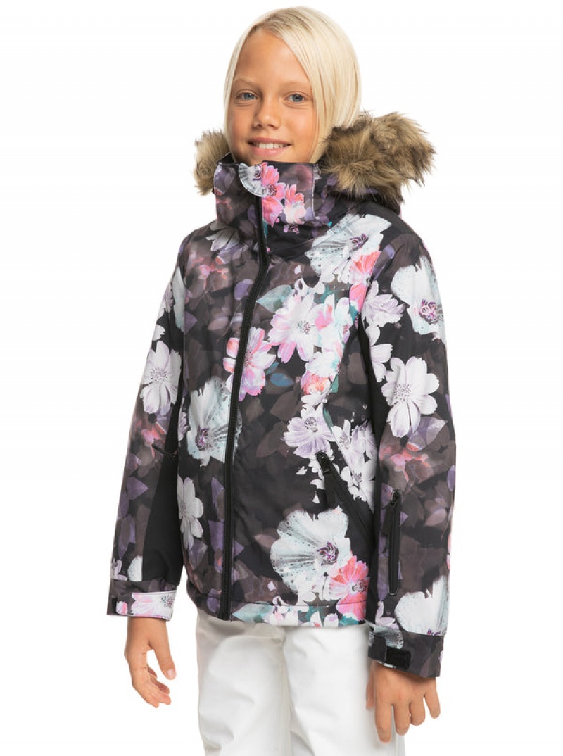 Girls' Roxy American Pie Technical Snowboard Jackets | 49532-MUOR