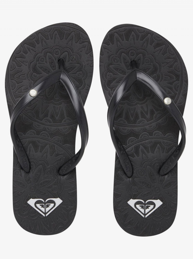 Girls' Roxy Antilles Flip Flops | 52934-FXJE