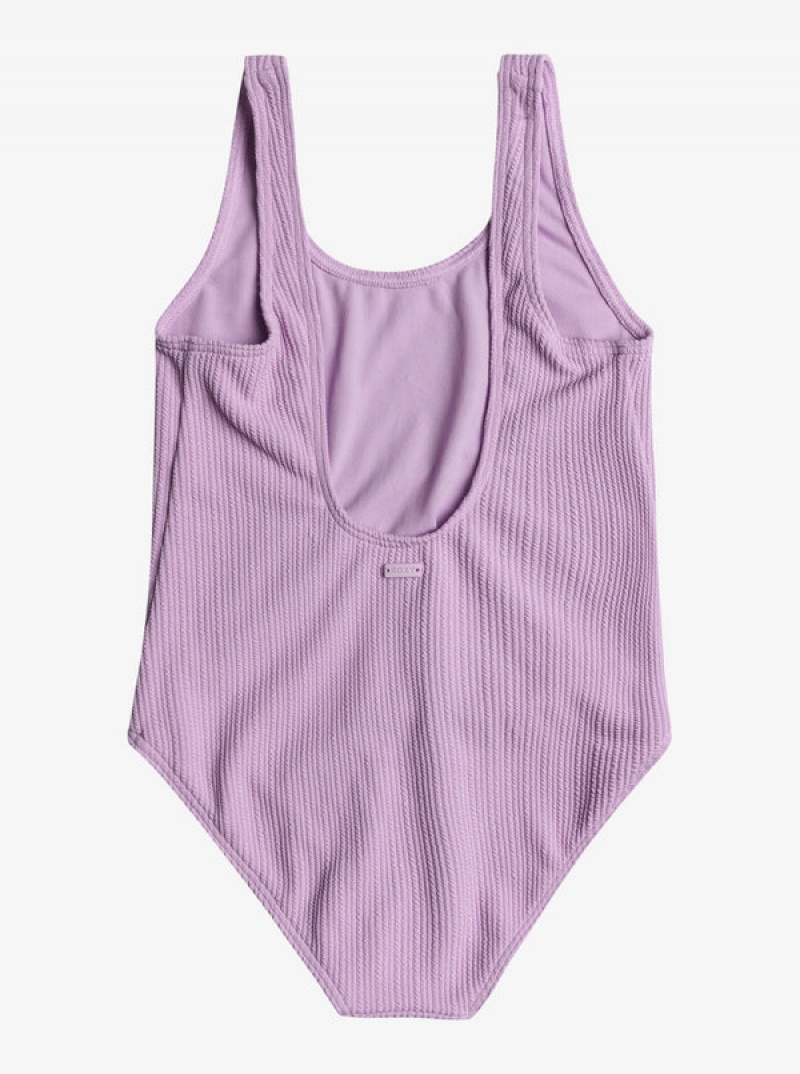 Girls' Roxy Aruba One-Piece Swimwear | 98157-MGTW