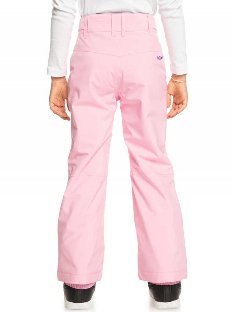 Girls' Roxy Backyard Technical Snowboard Pants | 20893-QRNL