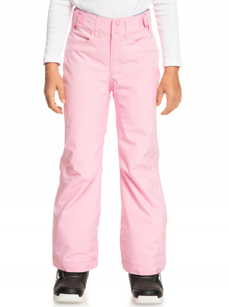 Girls\' Roxy Backyard Technical Snowboard Pants | 20893-QRNL