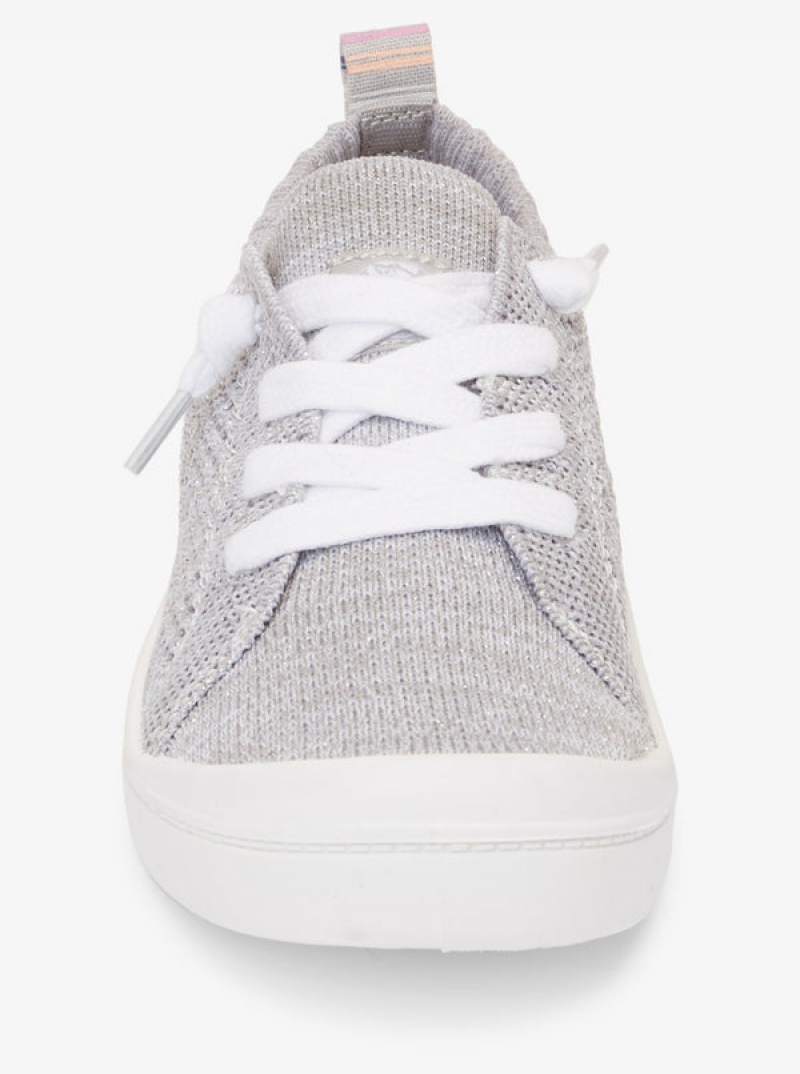 Girls' Roxy Bayshore Closed Knit Plus Slip On | 49150-MGCQ