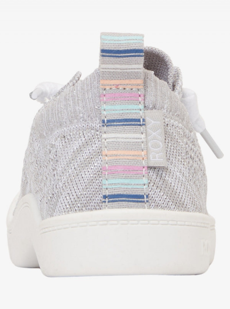 Girls' Roxy Bayshore Closed Knit Plus Slip On | 49150-MGCQ