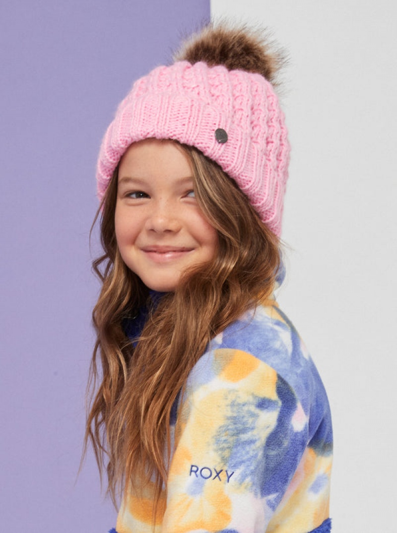 Girls\' Roxy Blizzard Beanie | 48106-WROG