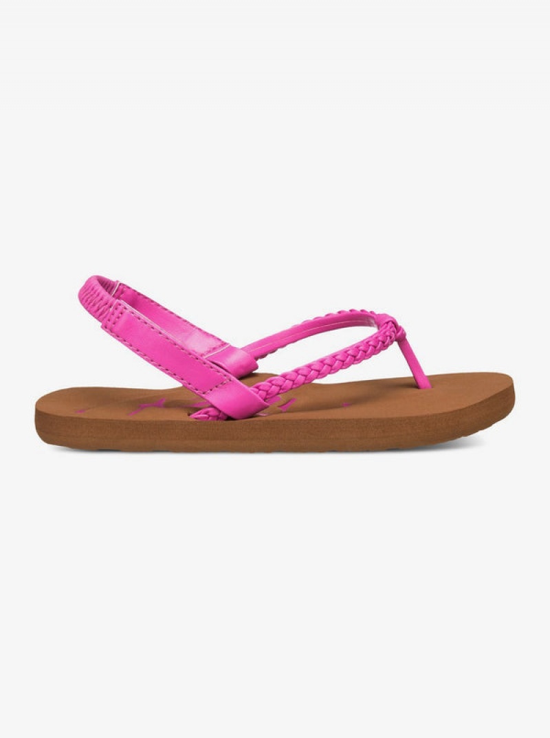 Girls' Roxy Cabo Sandals | 69238-KISM