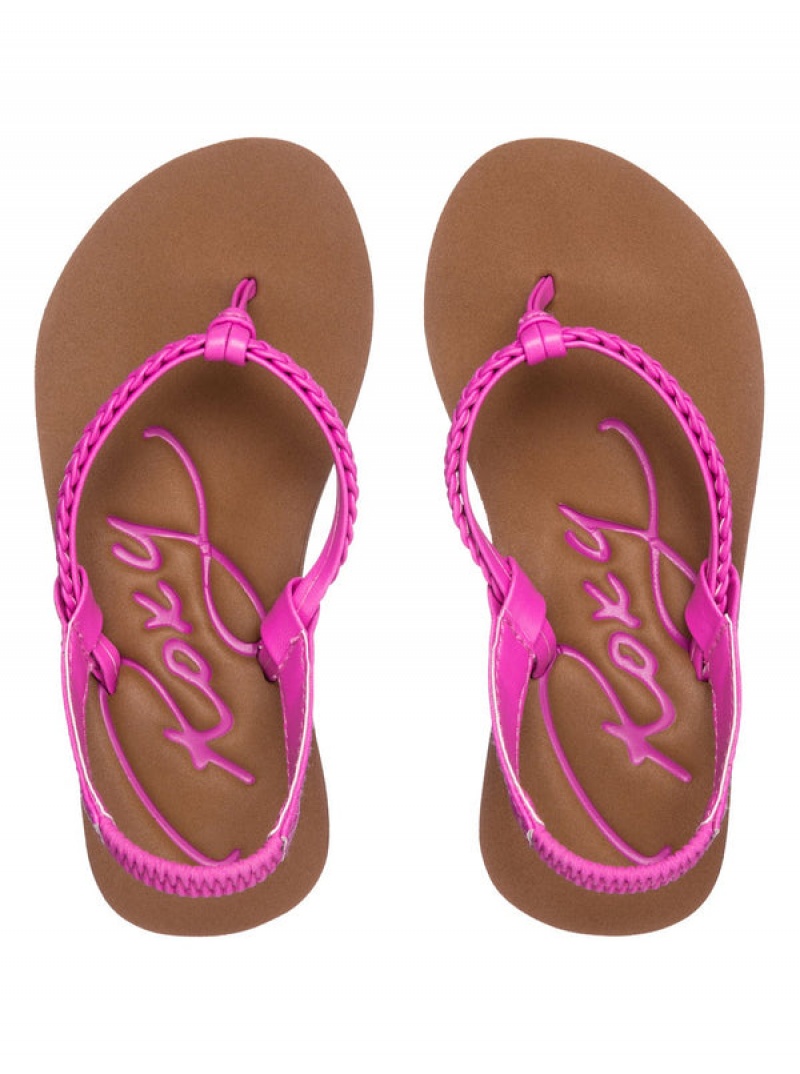 Girls' Roxy Cabo Sandals | 69238-KISM