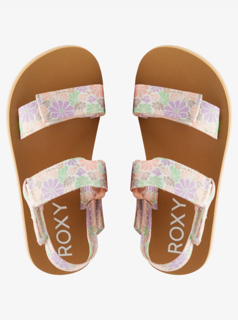 Girls' Roxy Cage Sandals | 62019-SRQC