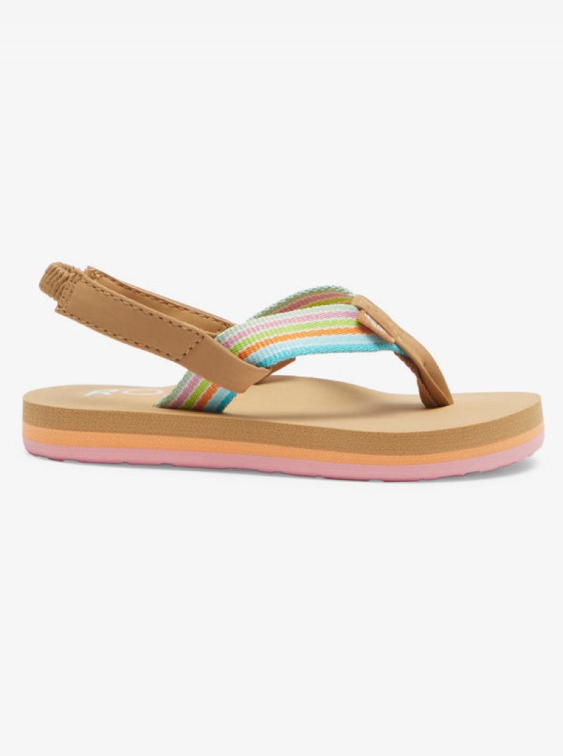 Girls' Roxy Colbee Sandals | 86520-BTJD