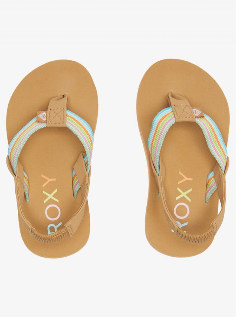 Girls' Roxy Colbee Sandals | 86520-BTJD