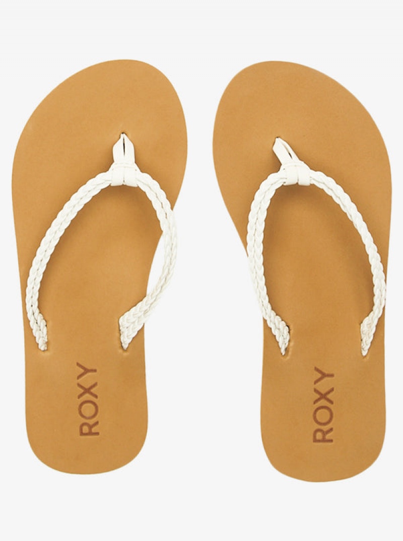 Girls' Roxy Costas Flip Flops | 31472-JVGF