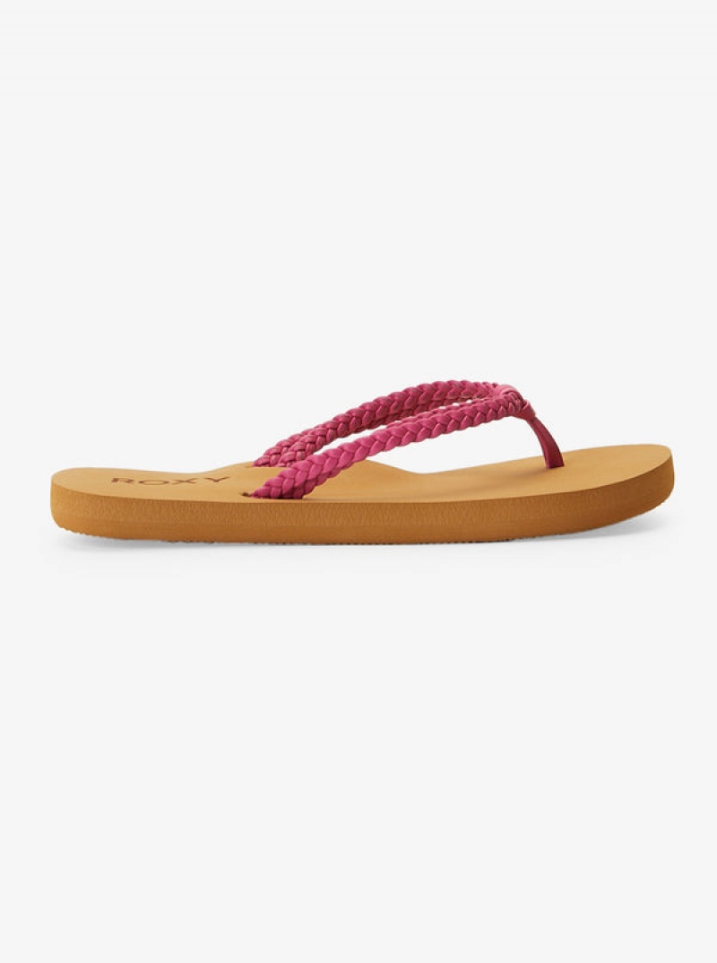 Girls' Roxy Costas Flip Flops | 38416-TMXB