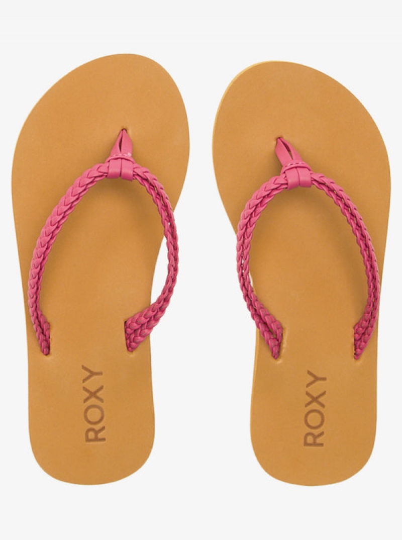 Girls' Roxy Costas Flip Flops | 38416-TMXB