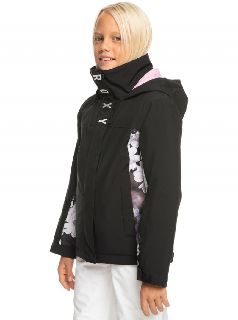 Girls' Roxy Galaxy Technical Snowboard Jackets | 90856-GLPS