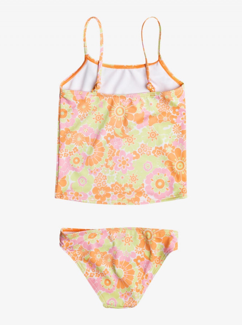 Girls' Roxy Happiness Feeling Two Pieceini Set Swimwear | 32719-YAHZ