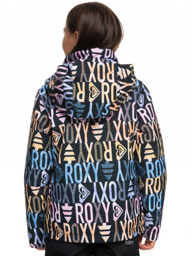 Girls' Roxy Jetty Technical Snowboard Jackets | 47596-ATIZ