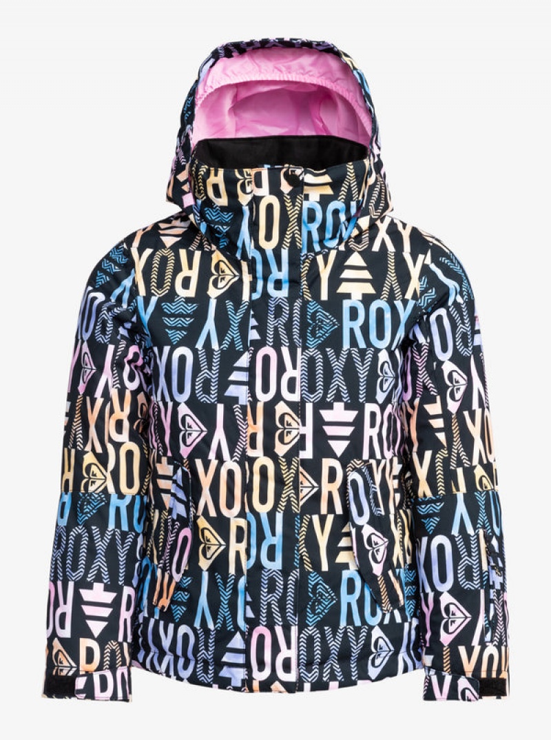 Girls' Roxy Jetty Technical Snowboard Jackets | 47596-ATIZ