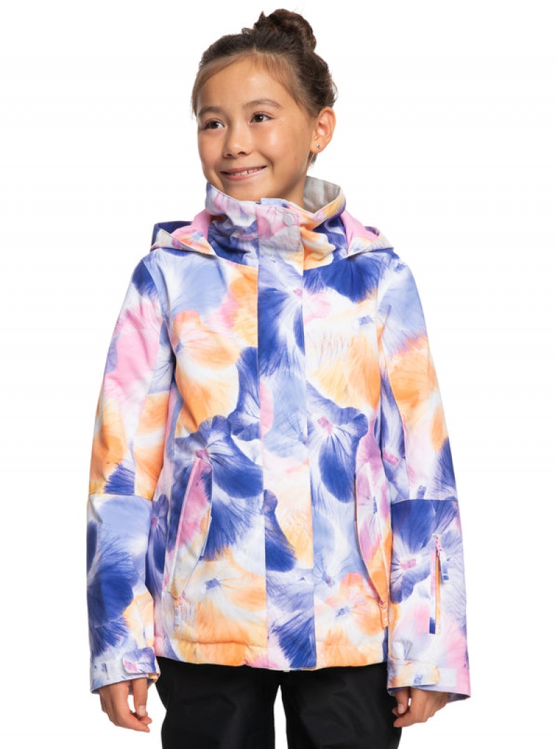 Girls' Roxy Jetty Technical Snowboard Jackets | 98034-DJWT