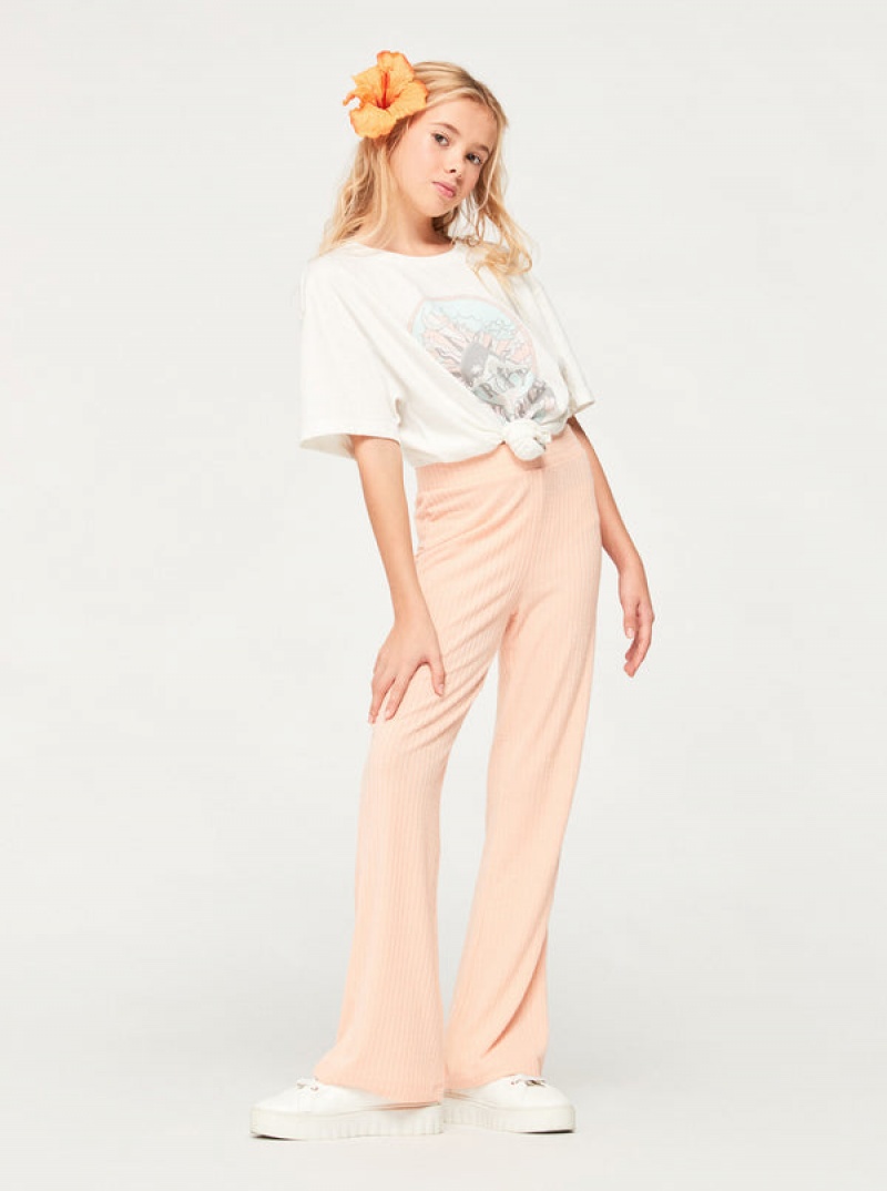 Girls' Roxy Just Feel It Pants | 75082-WPFH