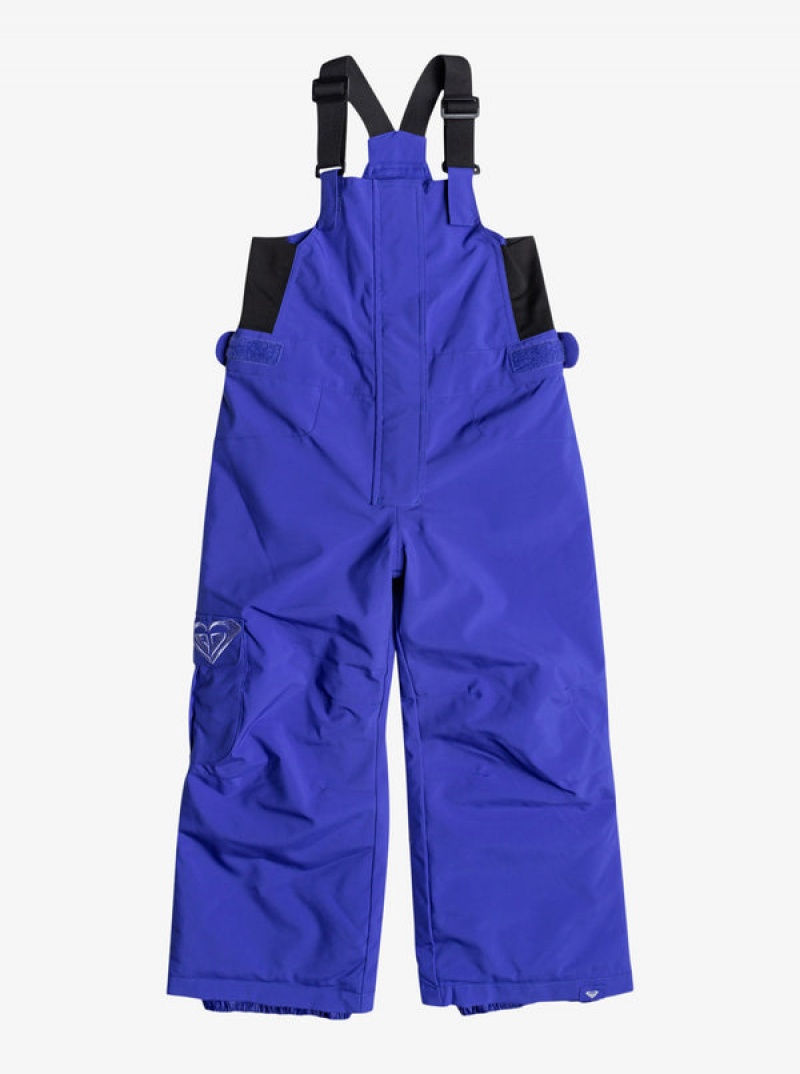 Girls' Roxy Lola Technical Bib Snowboard Pants | 56293-ISMJ