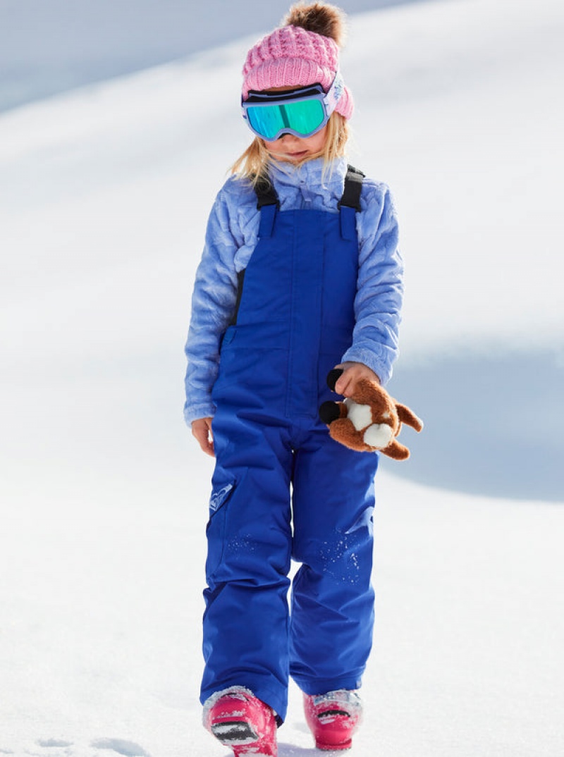 Girls' Roxy Lola Technical Bib Snowboard Pants | 56293-ISMJ