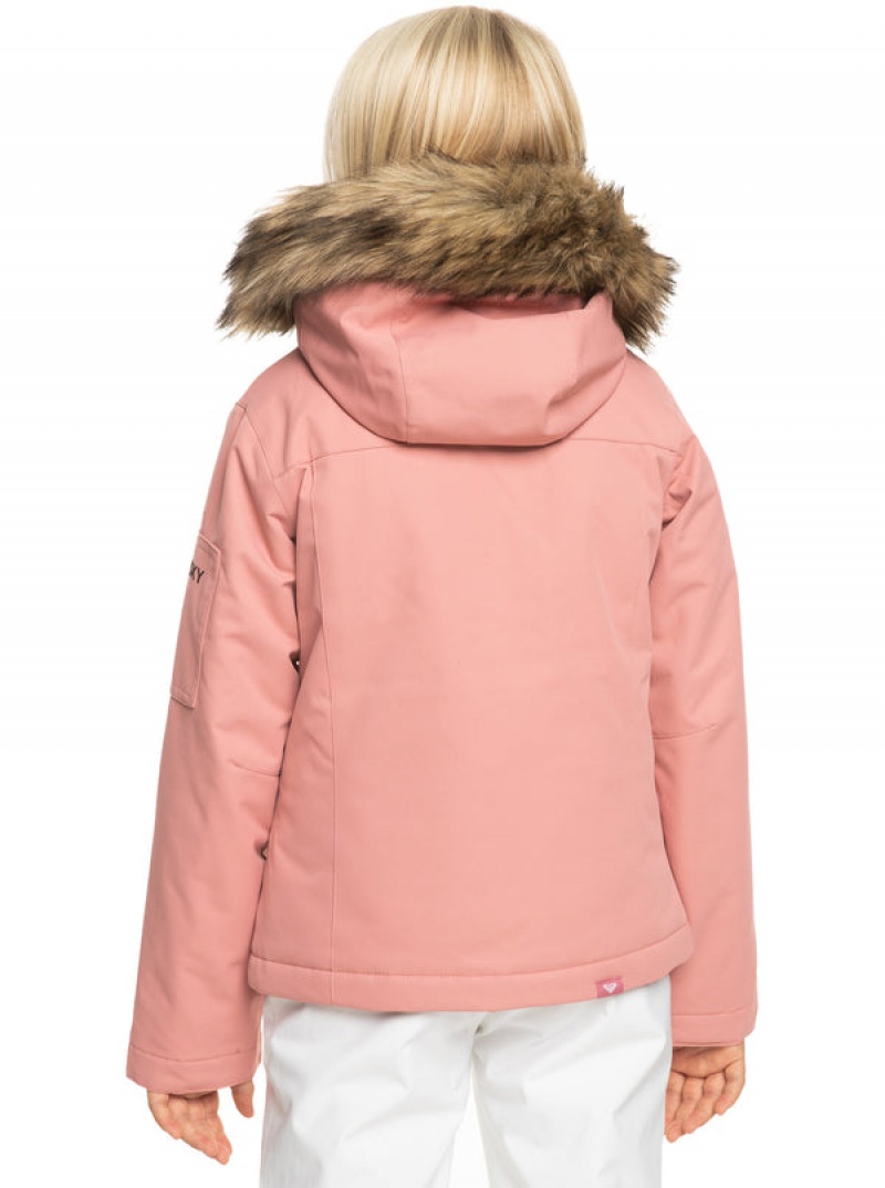 Girls' Roxy Meade Technical Snowboard Jackets | 84239-PBGE