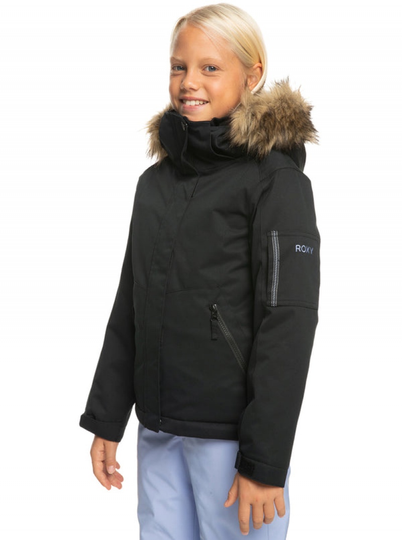 Girls' Roxy Meade Technical Snowboard Jackets | 08567-QZFY